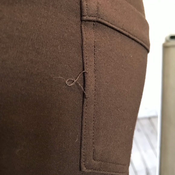 HUE Brown Legging Pants - Picture 7 of 8